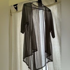 Dusty Sage Lularoe Sheer Cardigan